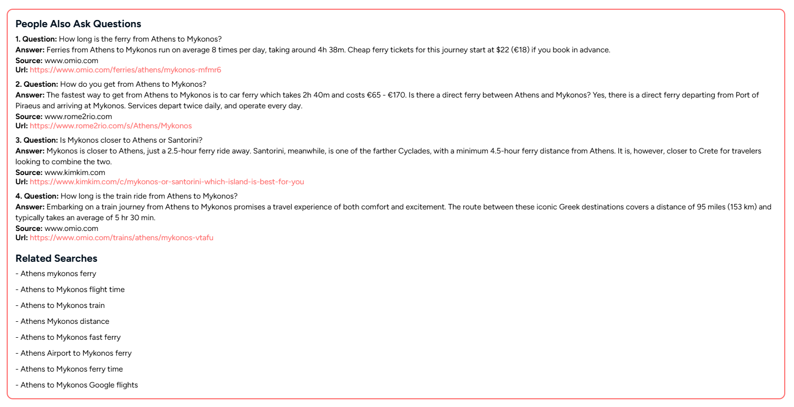 google people also ask questions and related keywords tool