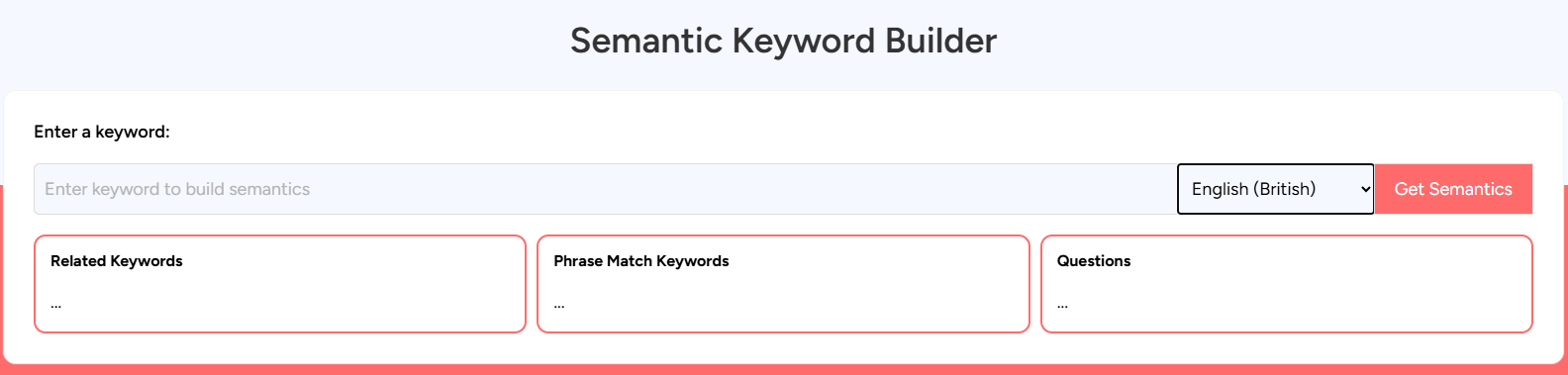 semantic keyword builder seo ai